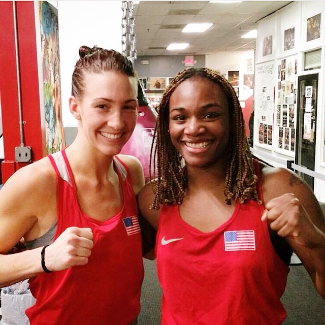 U.S. Olympic Female Boxers Mikaela and Claressa