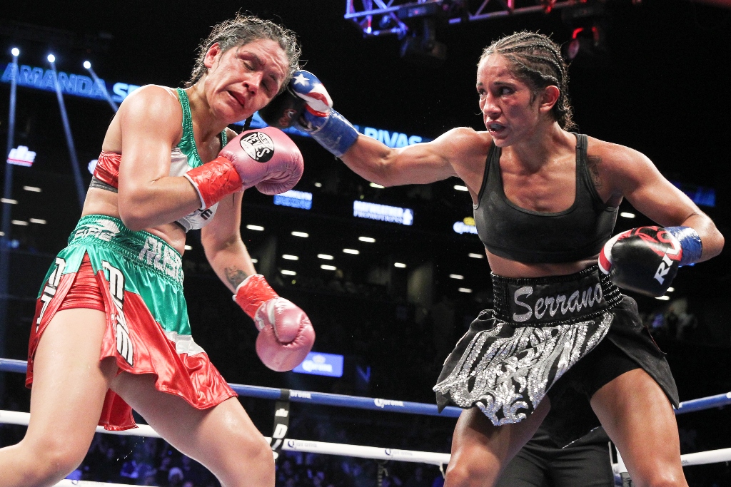 Amanda Serrano Beats Mexico’s Yazmin Rivas in Brooklyn