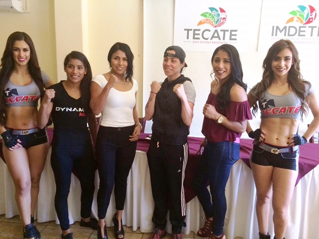 Big Female Fight Card in Tecate, Mexico