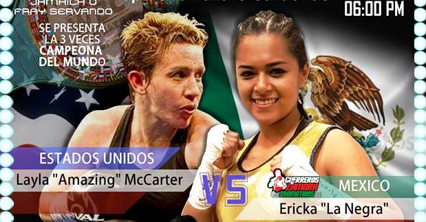 Layla McCarter In Mexico City Fight and Female Fight News
