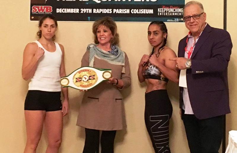 Lisa Porter vs Selina Barrios in NABF Title Fight