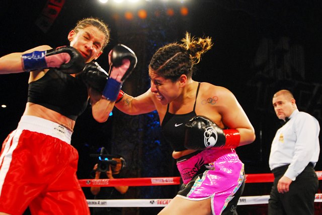 Marlen Esparza Wins in L.A. Then Points Out Rival