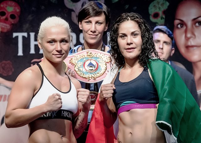Europe Reporting: Dina Thorslund Wins Vacant WBO Super Bantam Title
