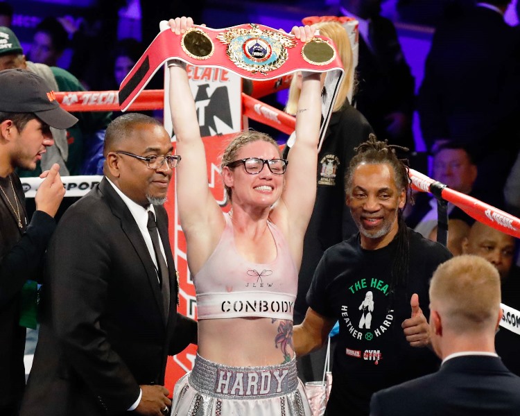 Heather Hardy Wins WBO Featherweight World Title in NYC