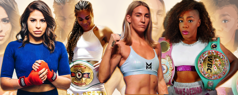 Marlen, Odessa, Mikaela and Franchon in World Title Fights on Saturday
