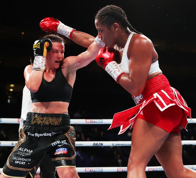 Chantelle Cameron Beats Mary McGee in England