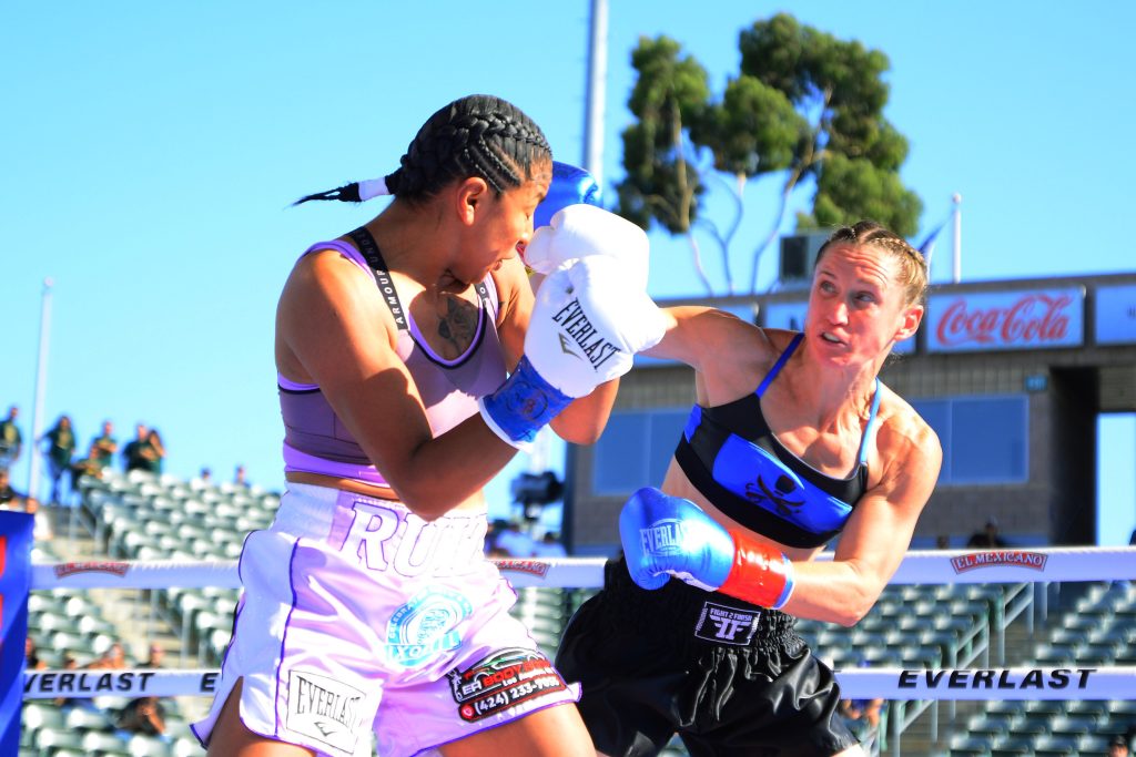 Ginny Fuchs Outscraps Adelaida Ruiz in LA