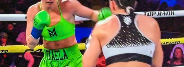 Mikaela Mayer Defeats Sandy Ryan in NYC