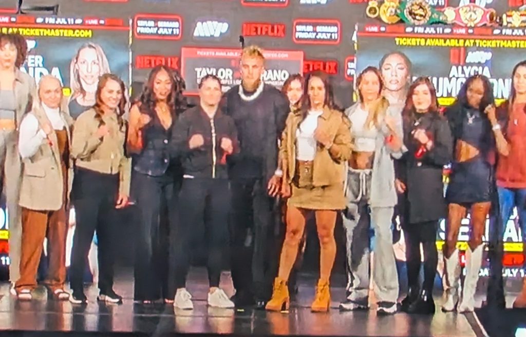 Female Boxing Invasion Begins on D-Day