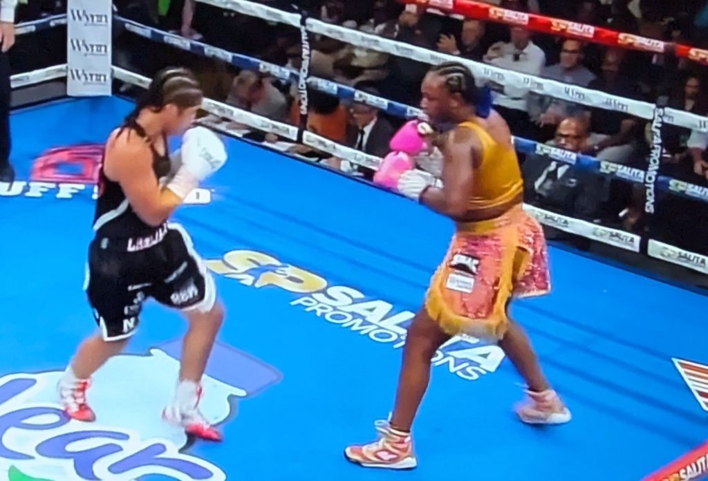 Claressa Shields Runs Down Lani Daniels