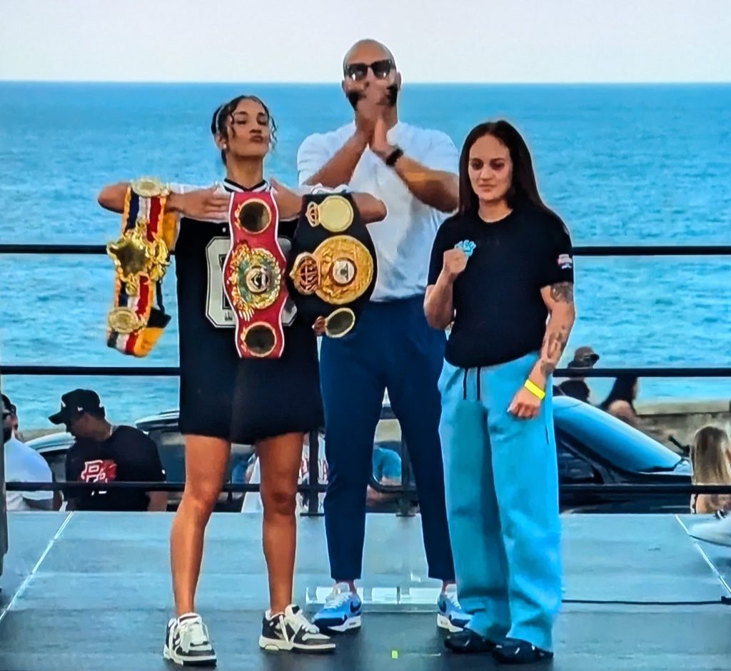 Amanda Serrano vs Reina Tellez in Three-Minute Round Fight