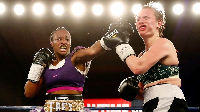 Claressa Shields Hammers Szilvia Szabados